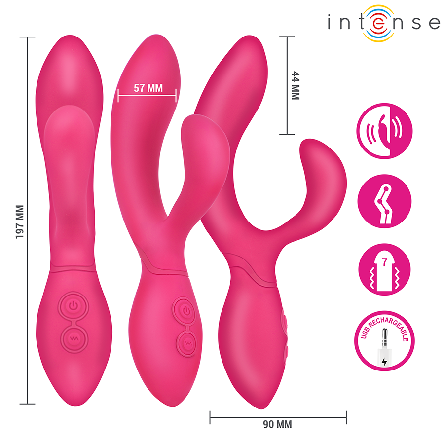 INTENSE - CHARLY ARTICULATED VIBRATING STIMULATOR - Image 4