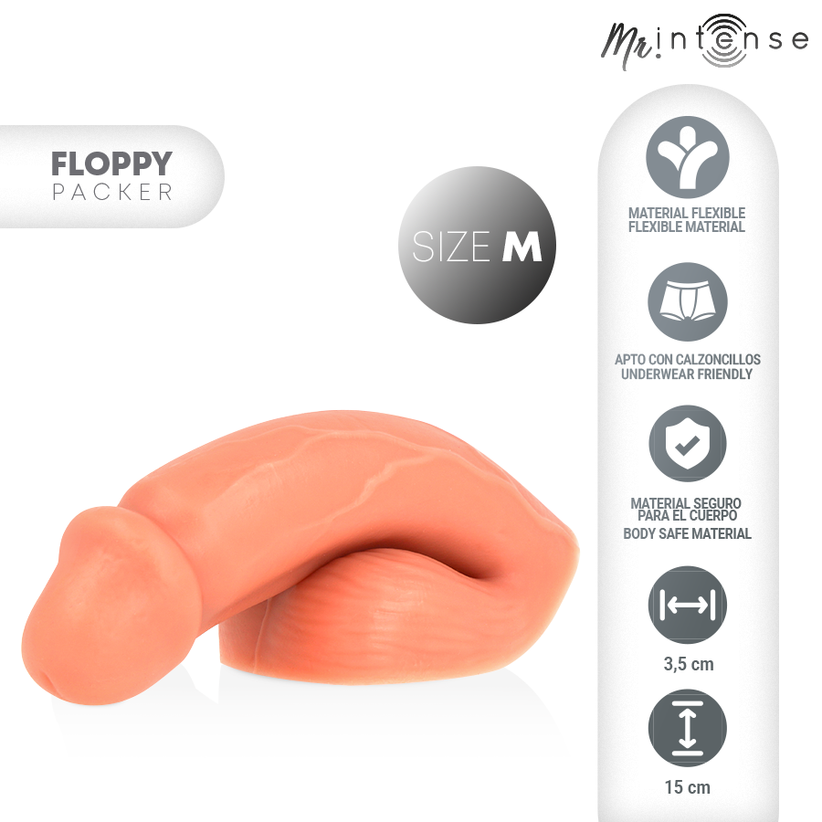 MR INTENSE - FLOPPY SIZE M REALISTIC PACKER - Image 3