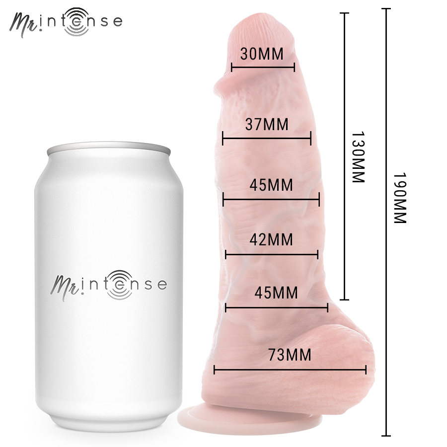 Mr Intense - Small Spencer Silicone Dildo 19 Cm -Ø- 4.5 Cm - Image 7