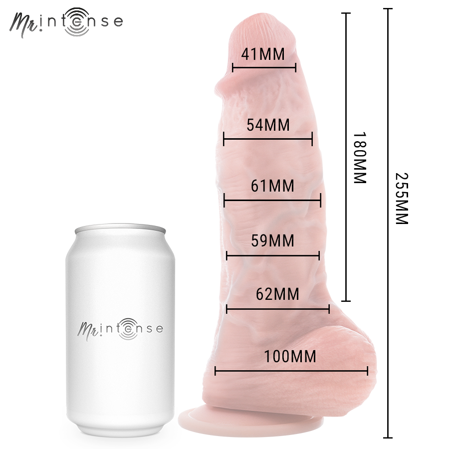 MR INTENSE - BIG PENIS SPENCER SILICONE DILDO 25.5 CM -Ø- 6.2 CM - Image 5
