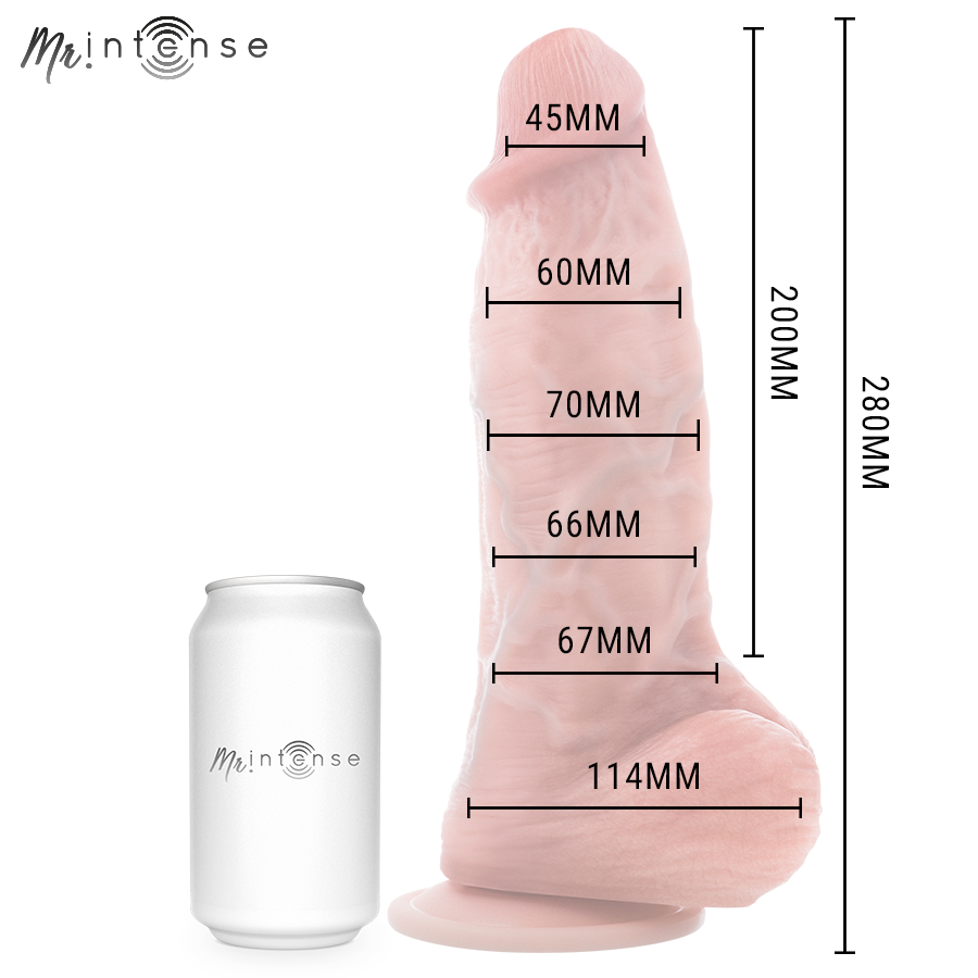 Mr Intense - Extrabig Spencer Silicone Dildo 28 Cm -Ø- 7.3 Cm - Image 7