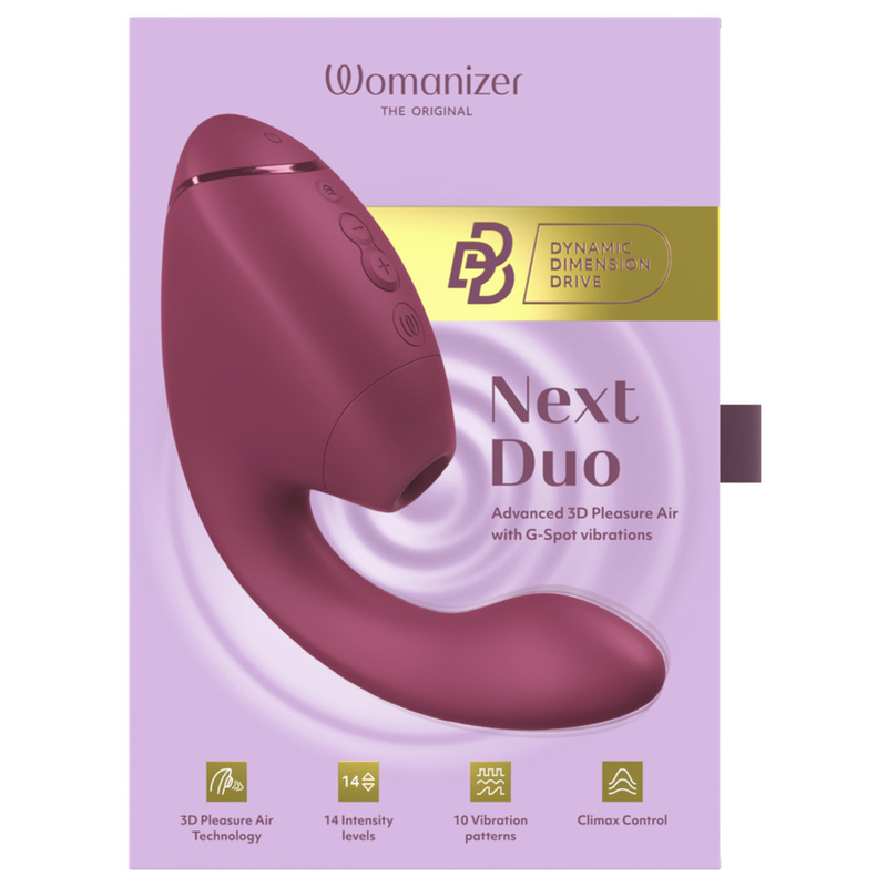 Womanizer - Duo Next Stimulateur Clitorial Et De Point G Double Rose Foyer - Image 20