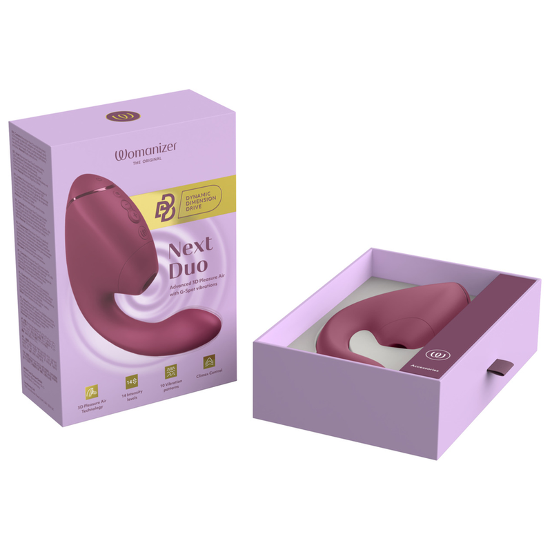 Womanizer - Duo Next Stimulateur Clitorial Et De Point G Double Rose Foyer - Image 21