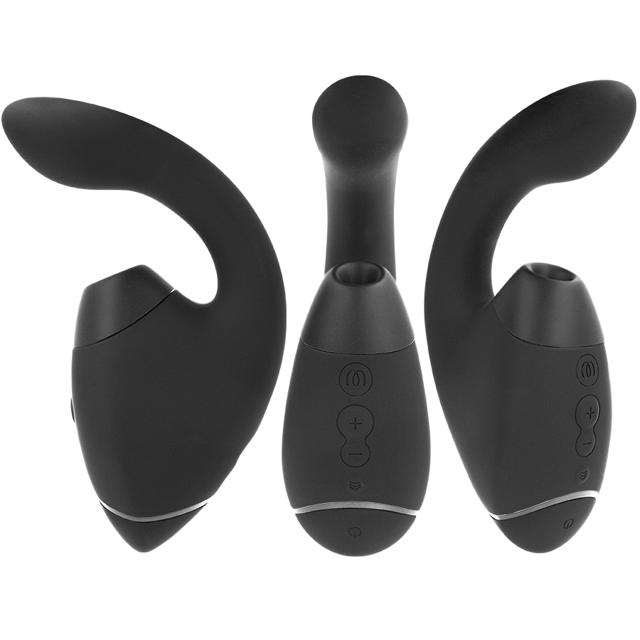 WOMANIZER - DUO NEXT STIMULATEUR CLITORIAL ET DE POINT G DOUBLE NOIR - Image 3