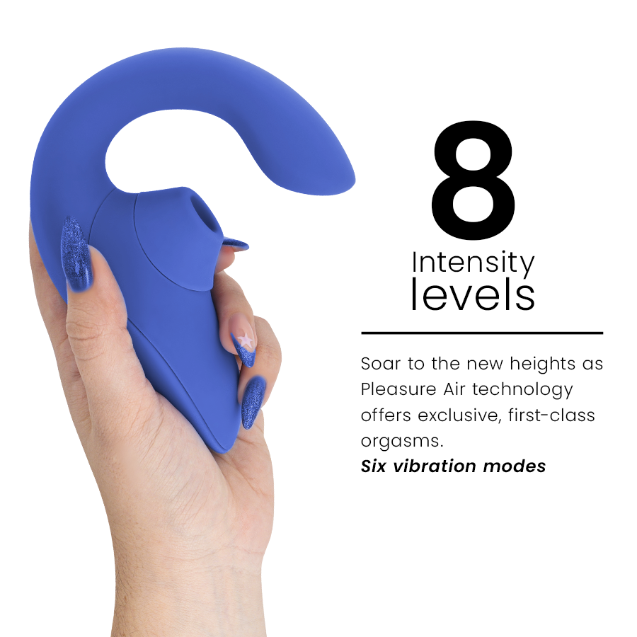 Womanizer - Vibrateur Stimulateur Bleu Vibrant Bleu - Image 12