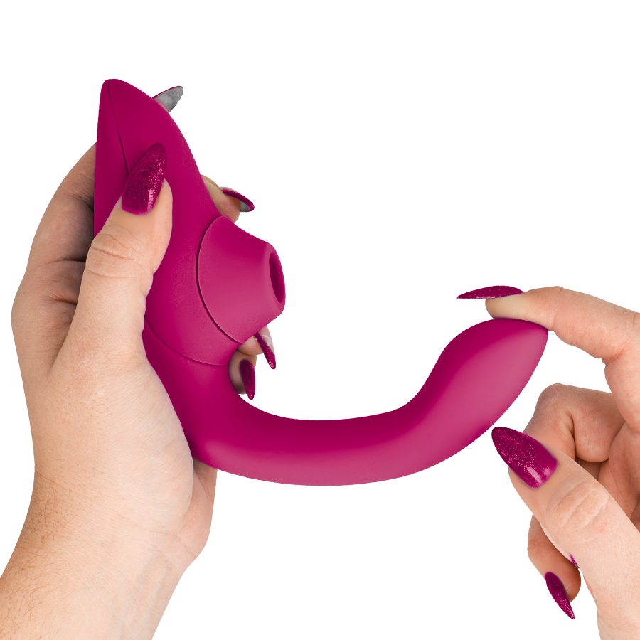 WOMANIZER - VIBRATEUR STIMULATEUR BLEND RABBIT ROSE VIBRANT - Image 5