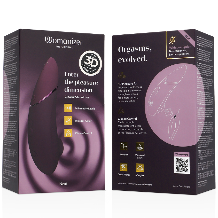 WOMANIZER - STIMULATEUR CLITORIAL SUIVANT VIOLET FONCÉ - Image 8