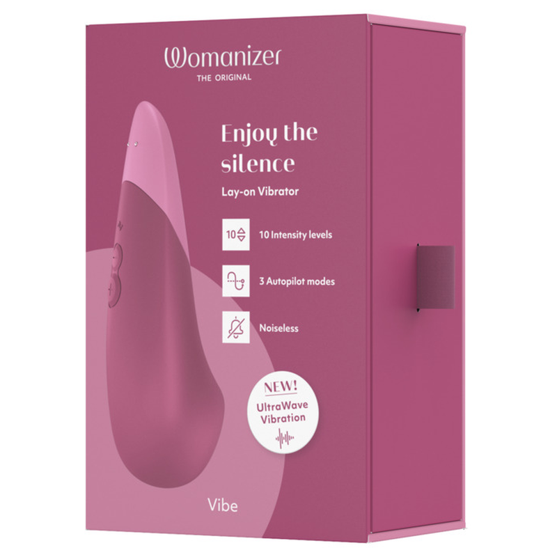 Womanizer - Vibe Lay-On Silent Vibrator Dusky Pink - Image 13