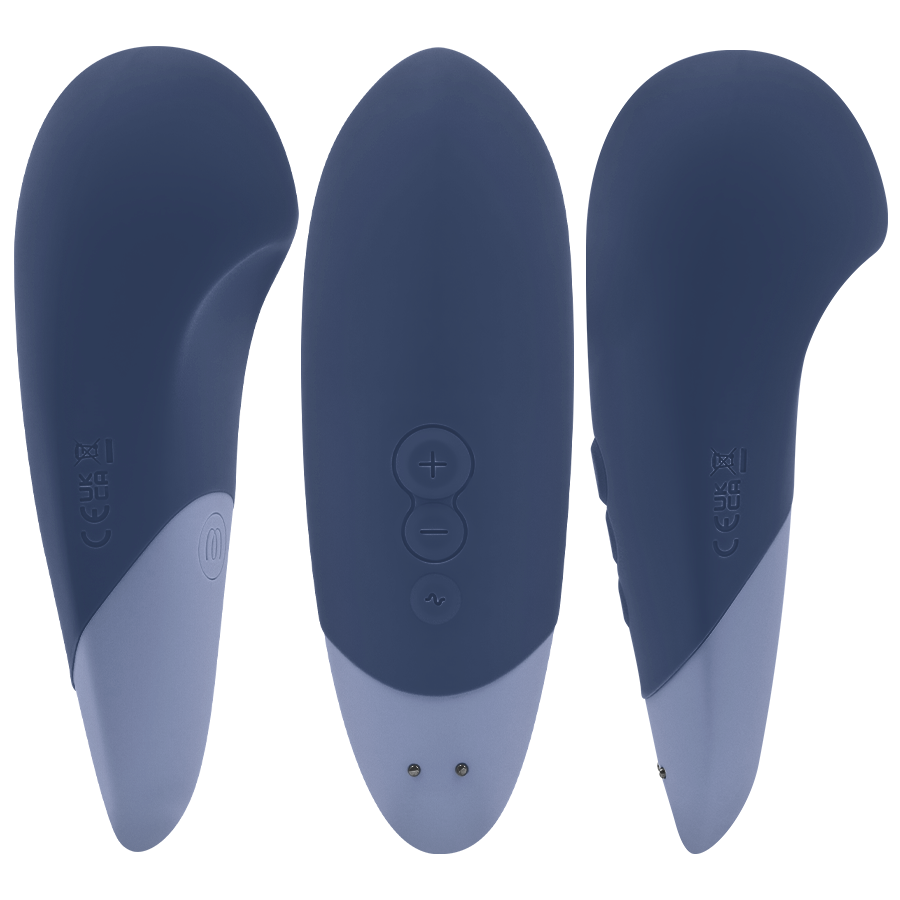 WOMANIZER - VIBE LAY-ON VIBRATEUR SILENCIEUX BLEU FONCÉ - Image 3