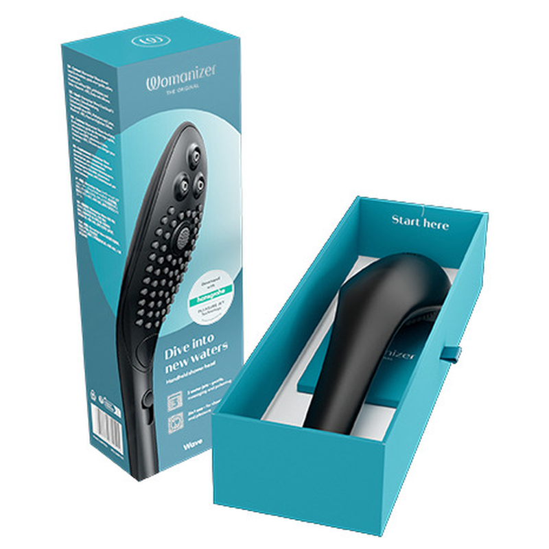 Womanizer - Wave Clitoral Stimulating Shower Head Black - Image 14
