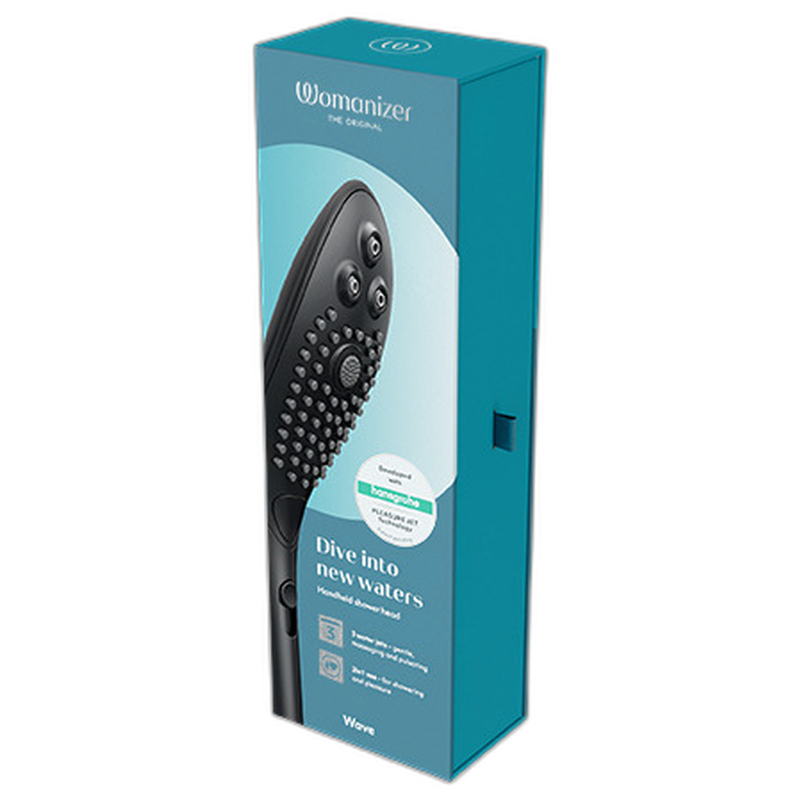 Womanizer - Wave Clitoral Stimulating Shower Head Black - Image 15