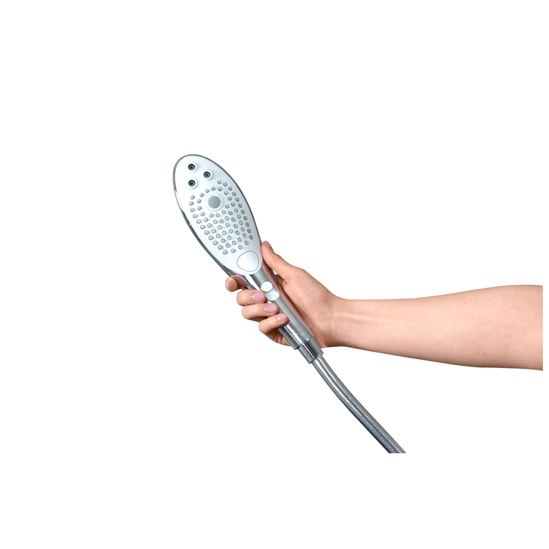 Womanizer - Pommeau De Douche Stimulant Clitorial Wave Chrome - Image 12