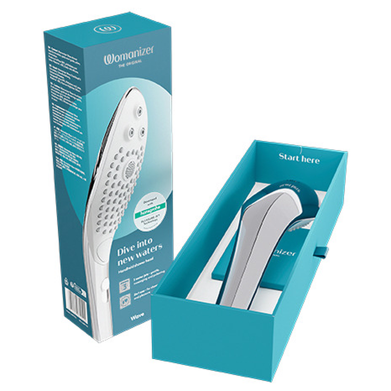 Womanizer - Pommeau De Douche Stimulant Clitorial Wave Chrome - Image 14
