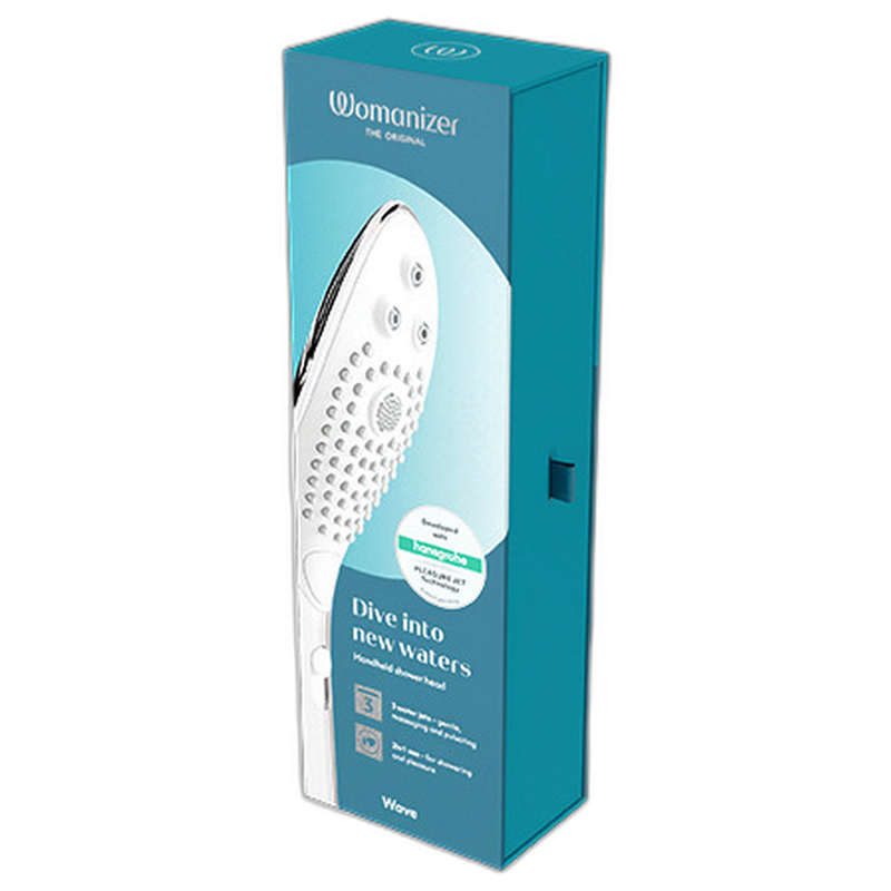 Womanizer - Pommeau De Douche Stimulant Clitorial Wave Chrome - Image 16