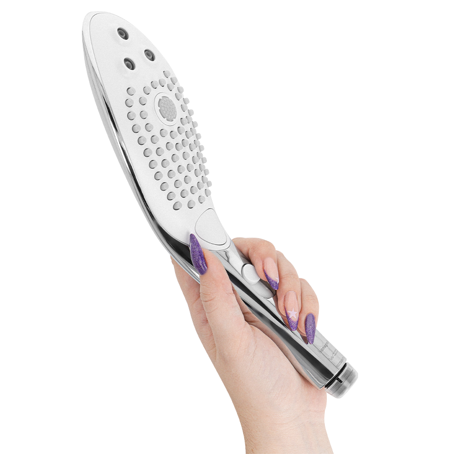 Womanizer - Pommeau De Douche Stimulant Clitorial Wave Chrome - Image 10