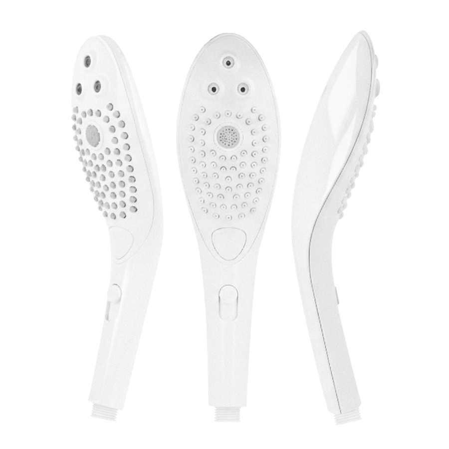WOMANIZER - POMMEAU DE DOUCHE STIMULANT CLITORIAL WAVE BLANC - Image 3