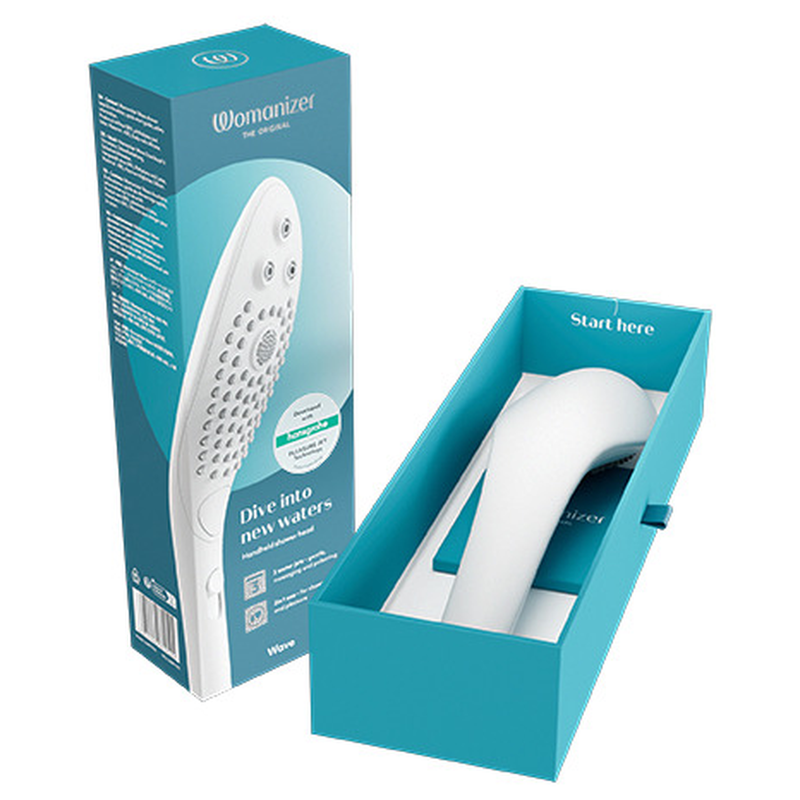 Womanizer - Wave Clitoral Stimulating Shower Head White - Image 14