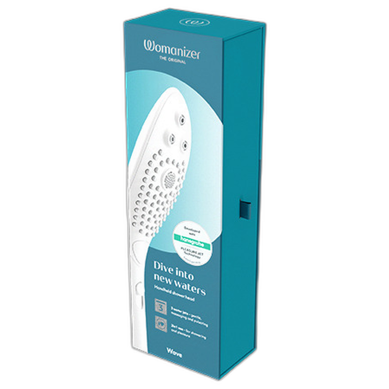 Womanizer - Wave Clitoral Stimulating Shower Head White - Image 15