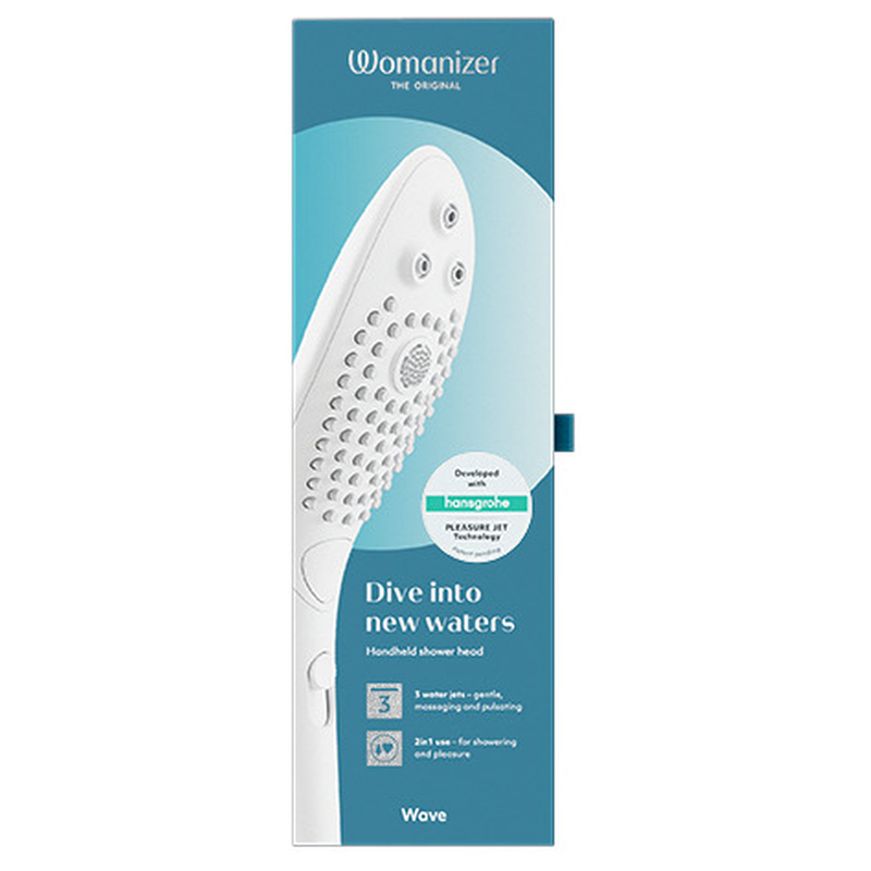 Womanizer - Wave Clitoral Stimulating Shower Head White - Image 16