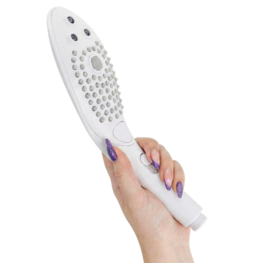 WOMANIZER - POMMEAU DE DOUCHE STIMULANT CLITORIAL WAVE BLANC - Image 5