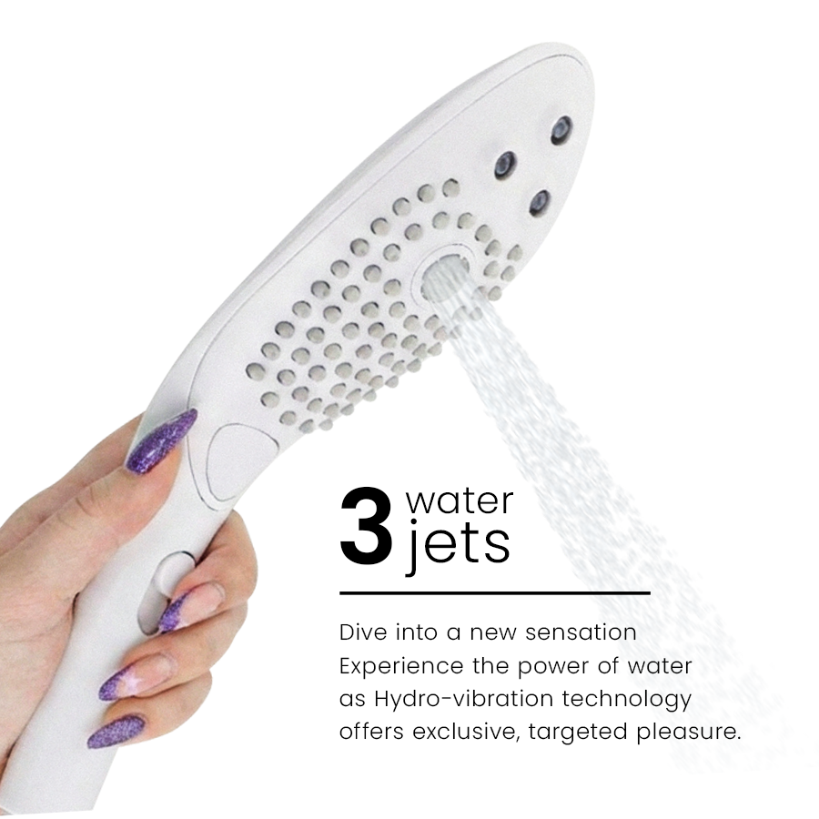 Womanizer - Wave Clitoral Stimulating Shower Head White - Image 11