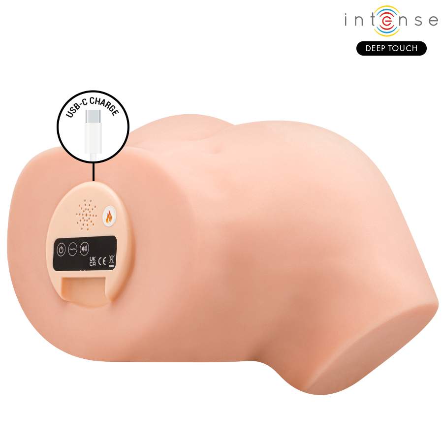 INTENSE DEEP TOUCH - MASTURBATEUR VAGINAL NICOLE AVEC EFFETS DE SUCCION, DE CHALEUR, DE VIBRATION ET VOCAUX, AVEC TÉLÉCOMMANDE, 5,3 KG - Image 10