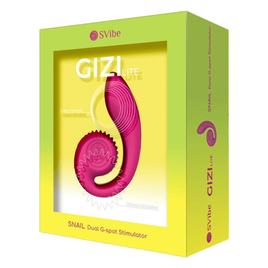 SNAIL VIBE - GIZI LITE VIBRATEUR ROSE DOUBLE POINT G ET CLITORIAL - Image 5