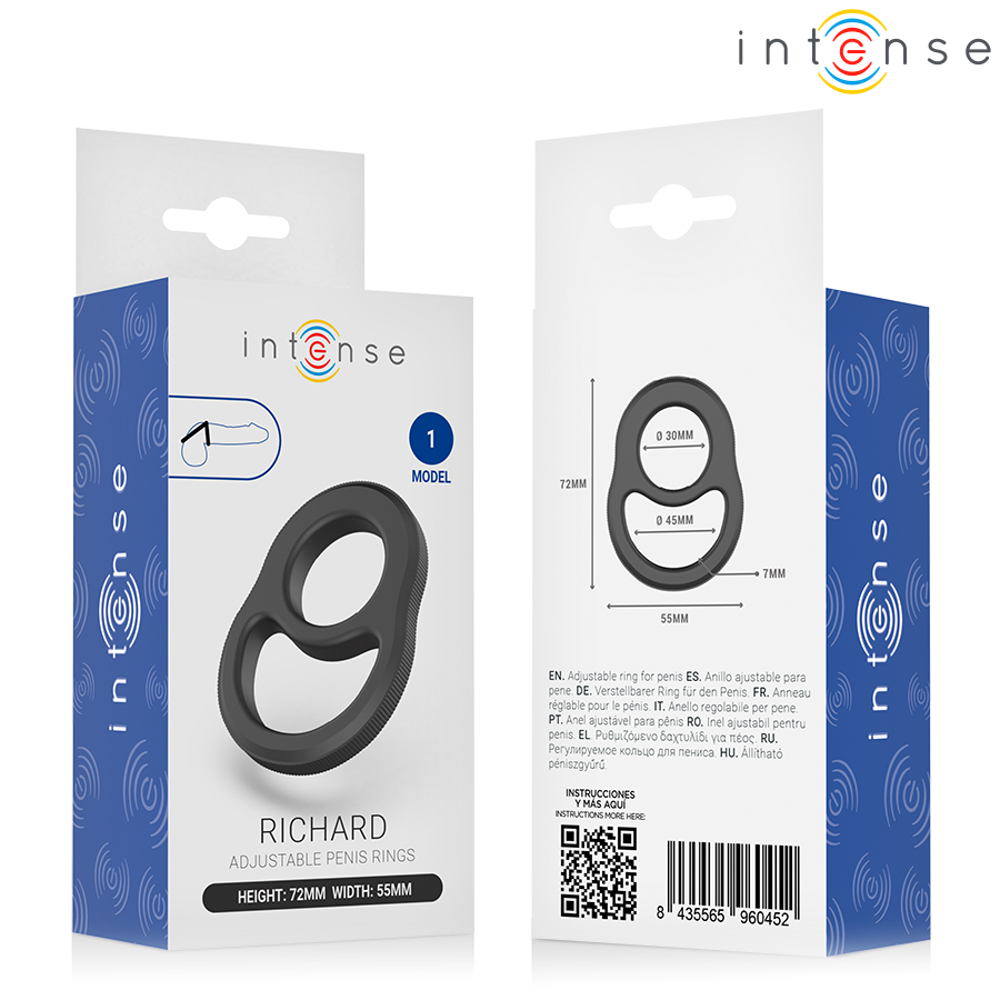 INTENSE - RICHARD DOUBLE PENIS RING MODEL 1 - Image 6