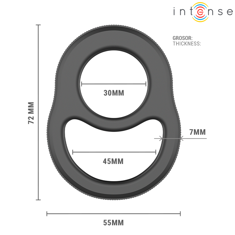 INTENSE - RICHARD DOUBLE PENIS RING MODEL 1 - Image 7