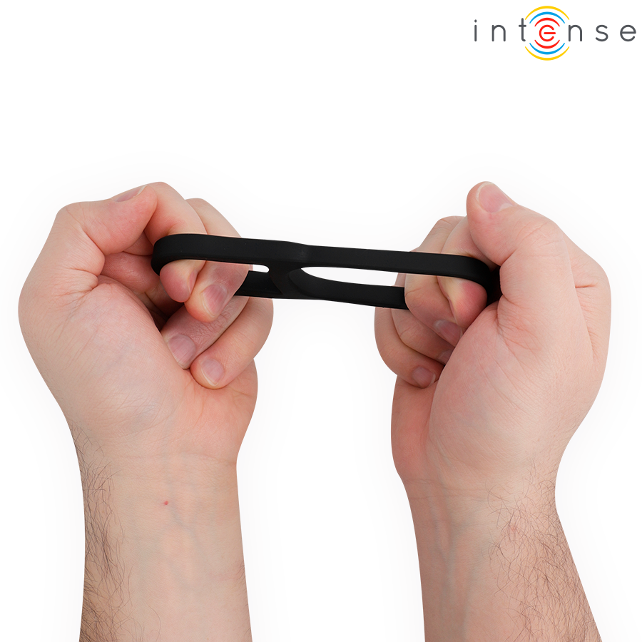 INTENSE - CONLETH ADJUSTABLE DOUBLE PENIS RING MODEL 3 - Image 5