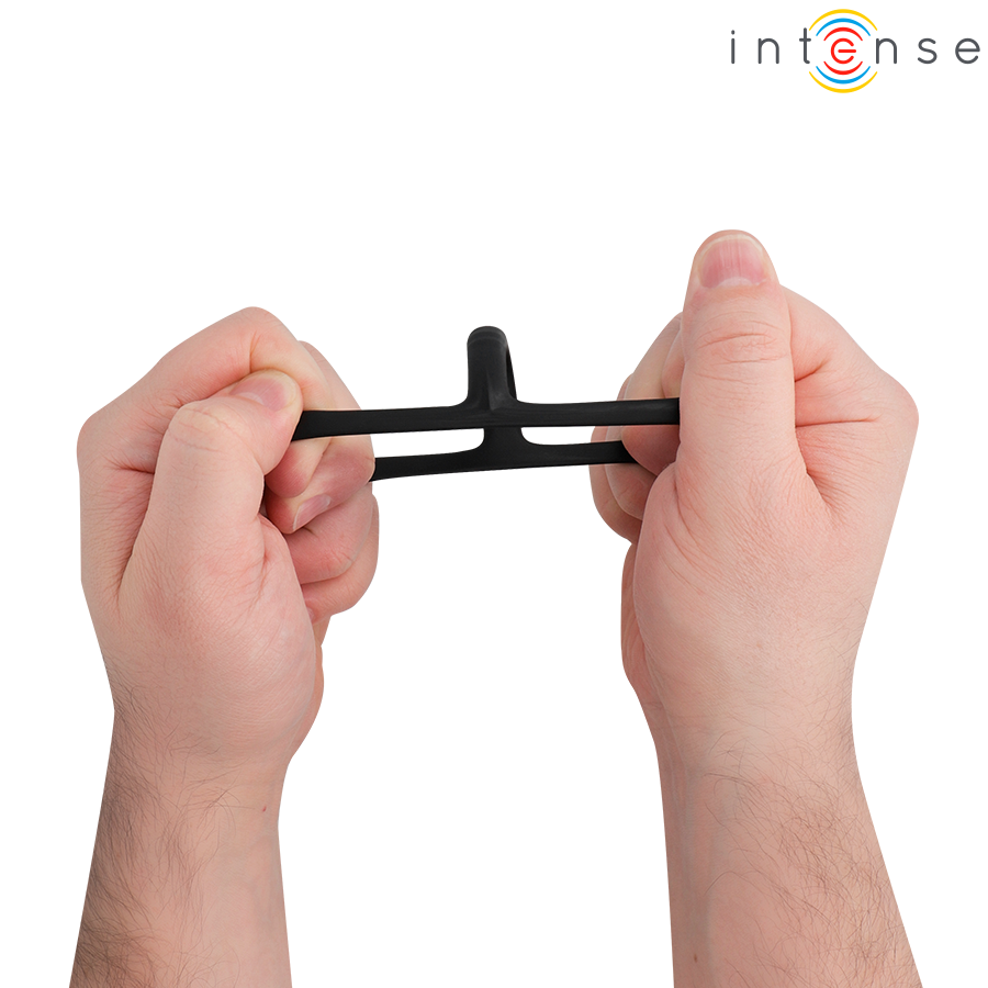 INTENSE - JOHN ADJUSTABLE TRIPLE PENIS RING MODEL 4 - Image 5