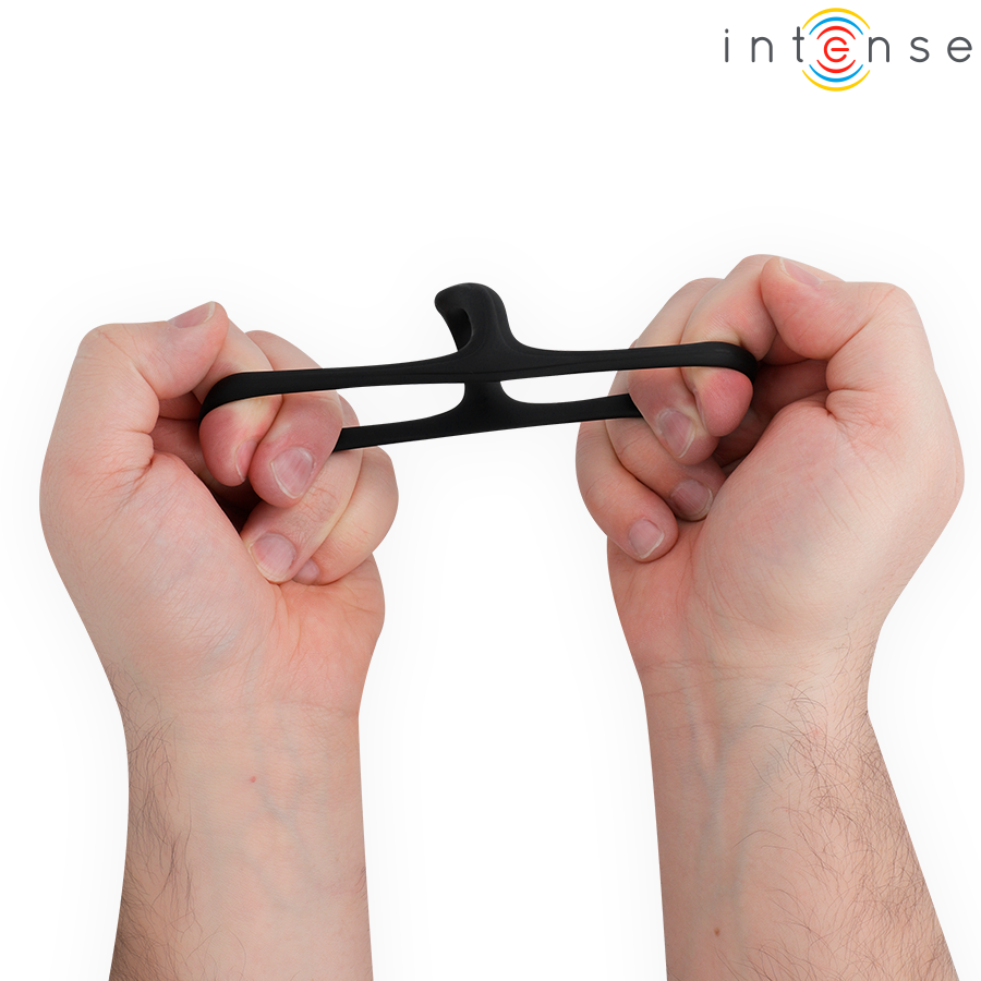 INTENSE - ALFIE ADJUSTABLE TRIPLE PENIS RING MODEL 6 - Image 5