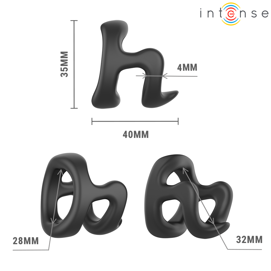 INTENSE - CHARLES ADJUSTABLE PENIS RING MODEL 11 - Image 6
