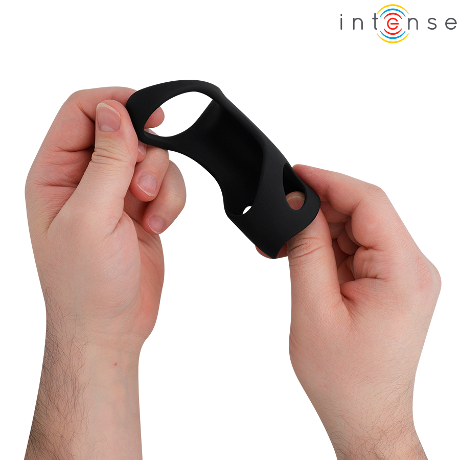 INTENSE - JEROME ADJUSTABLE VIBRATING PENIS RING MODEL 12 - Image 5