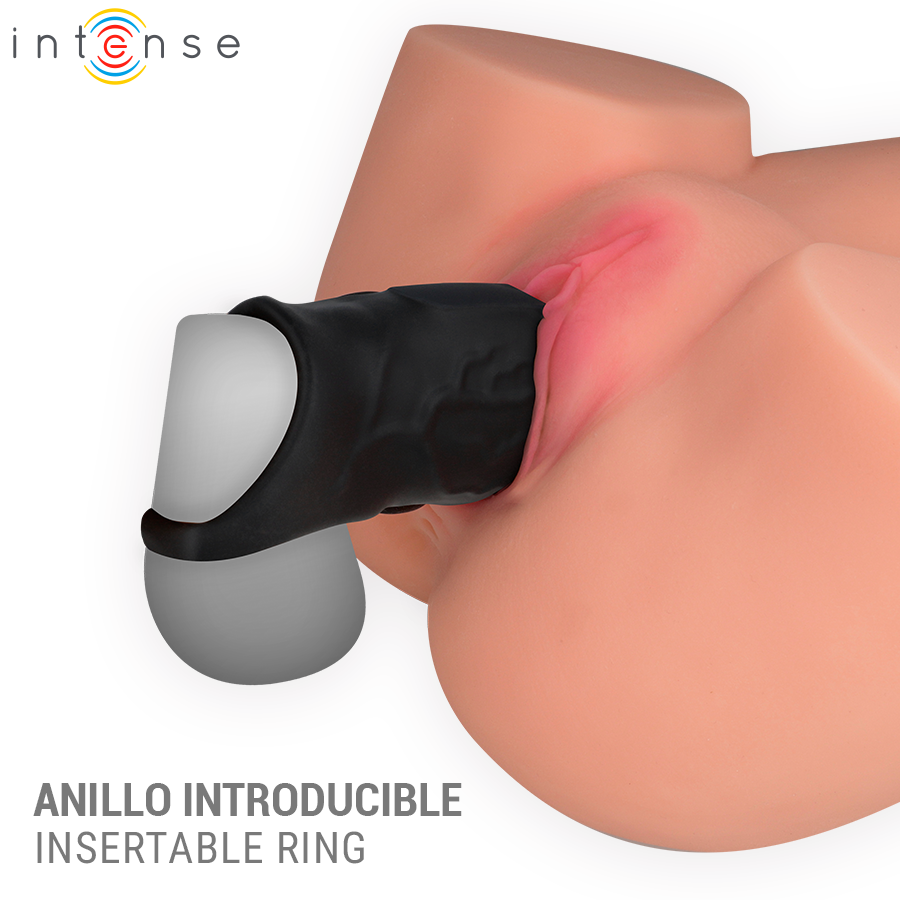 INTENSE - SEAN VIBRATING ADJUSTABLE PENIS RING MODEL 13 - Image 3