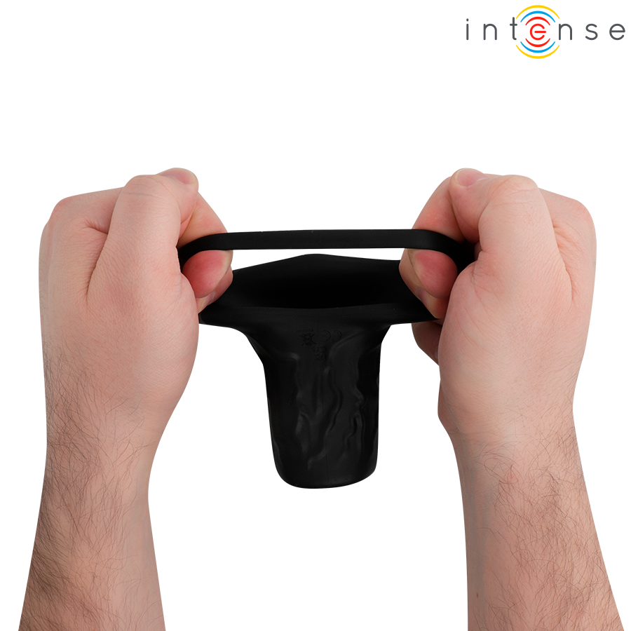 INTENSE - SEAN VIBRATING ADJUSTABLE PENIS RING MODEL 13 - Image 5
