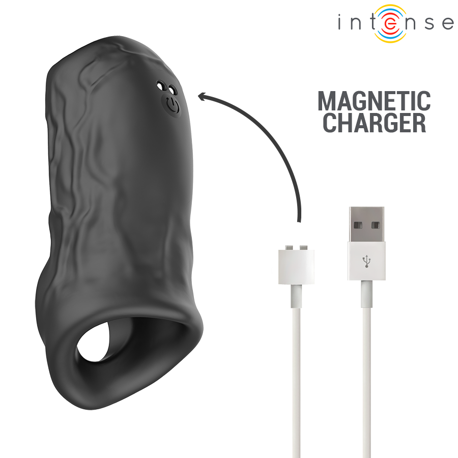 INTENSE - SEAN VIBRATING ADJUSTABLE PENIS RING MODEL 13 - Image 6