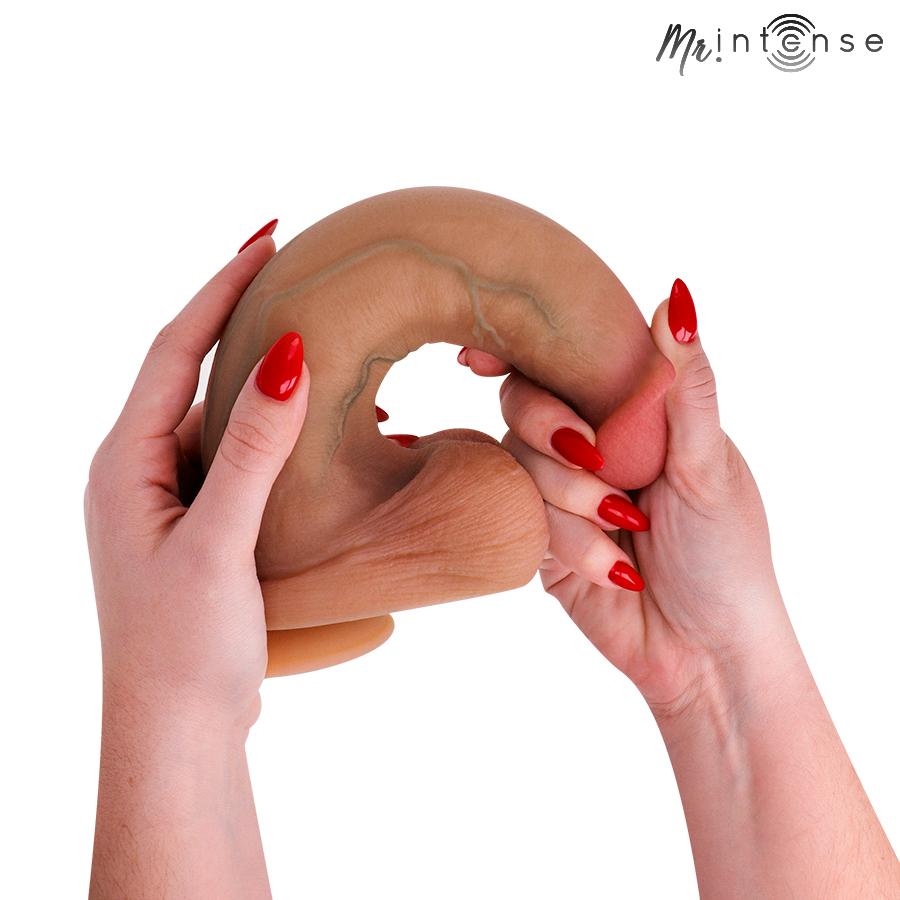Mr Intense - Bruce Xl Godemichet En Silicone Avec Testicules 25,5 Cm -Ø- 5,5 Cm - Image 7