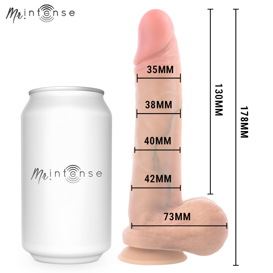 Mr Intense - Gary S Ultra-Realistic Silicone Cock With Testicles 17.8 Cm -Ø- 4.2 Cm - Image 6