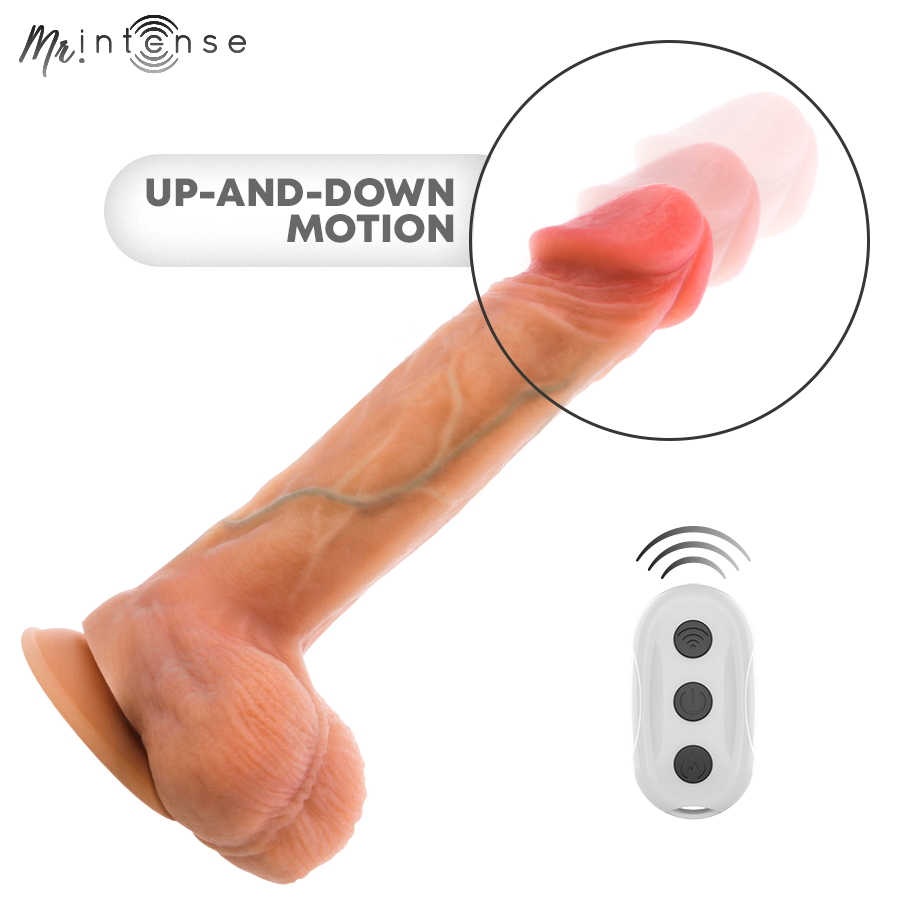 Mr Intense - Logan Vibrator Dildo Silicone With Heat Effect And Remote Control 20 Cm -Ø- 4,1 Cm - Image 7