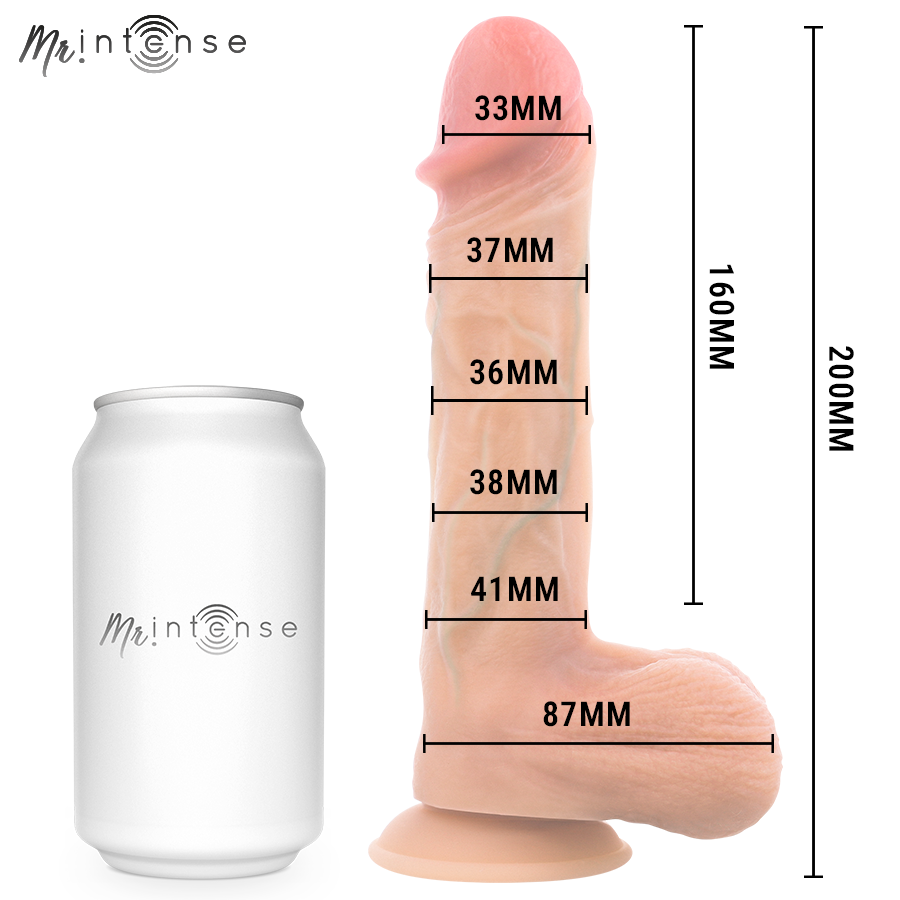 Mr Intense - Logan Vibrator Dildo Silicone With Heat Effect And Remote Control 20 Cm -Ø- 4,1 Cm - Image 11