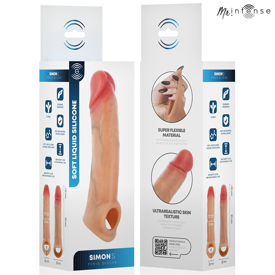 Mr Intense - Simon S Protection Pénale En Silicone 13 Cm -Ø- 4 Cm - Image 6