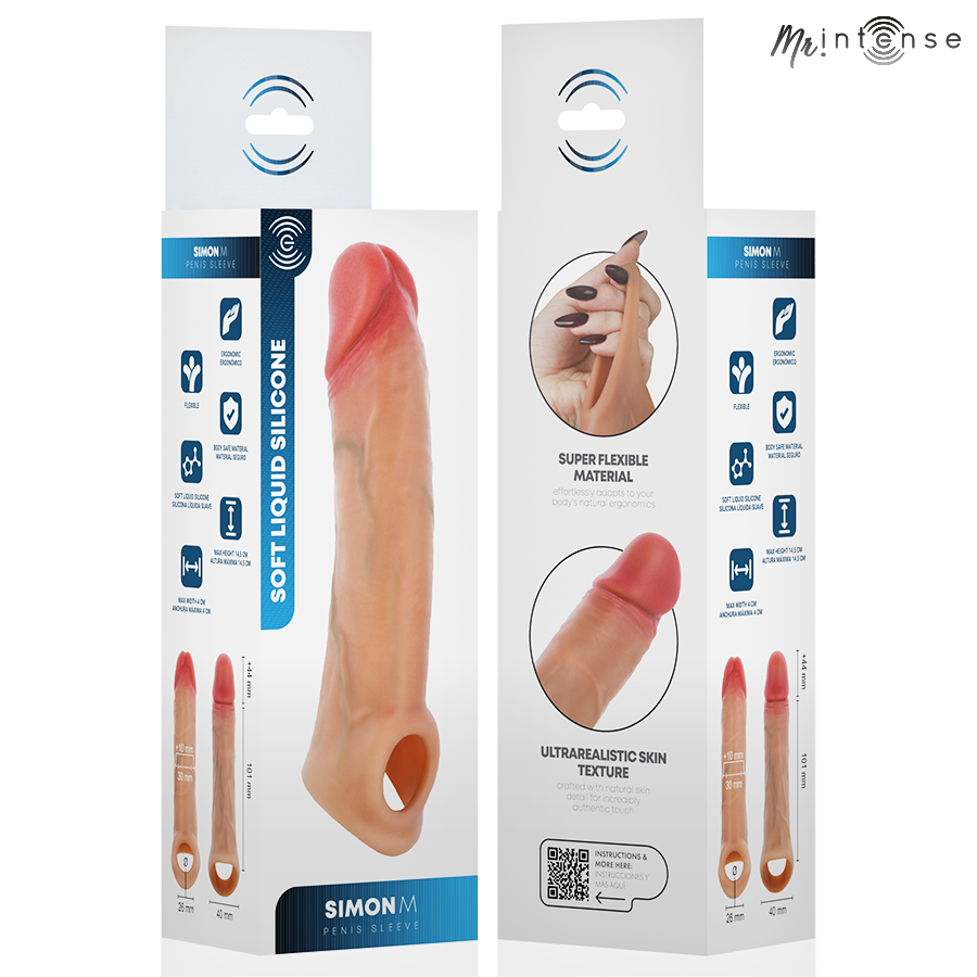Mr Intense - Simon M Manchon Pénis En Silicone 14,5 Cm -Ø- 4 Cm - Image 7