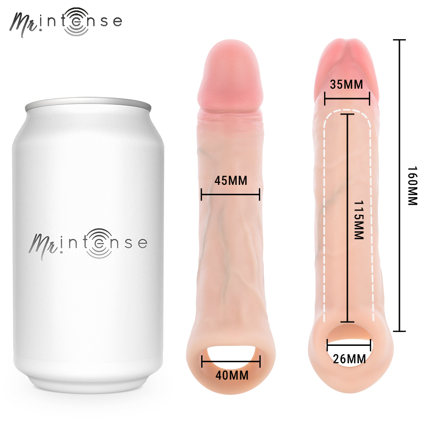 Mr Intense - Simon L Protection Pénale En Silicone 16 Cm -Ø- 4,5 Cm - Image 6