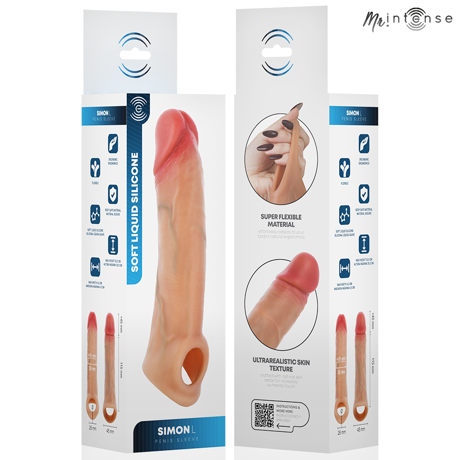Mr Intense - Simon L Protection Pénale En Silicone 16 Cm -Ø- 4,5 Cm - Image 7