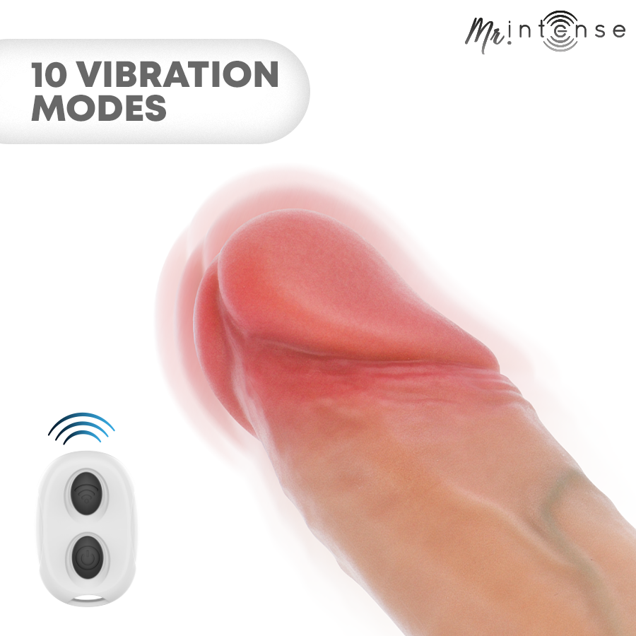 Mr Intense - Arnold M Vibrateur Manchon Pénis En Silicone Avec Télécommande 14,5 Cm -Ø- 4 Cm - Image 3