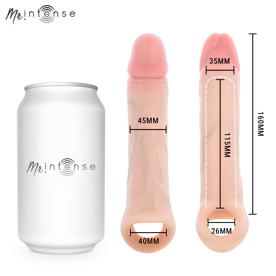 Mr Intense - Arnold L Vibrateur Manchon Pénis En Silicone Avec Télécommande 16 Cm -Ø- 4,5 Cm - Image 7