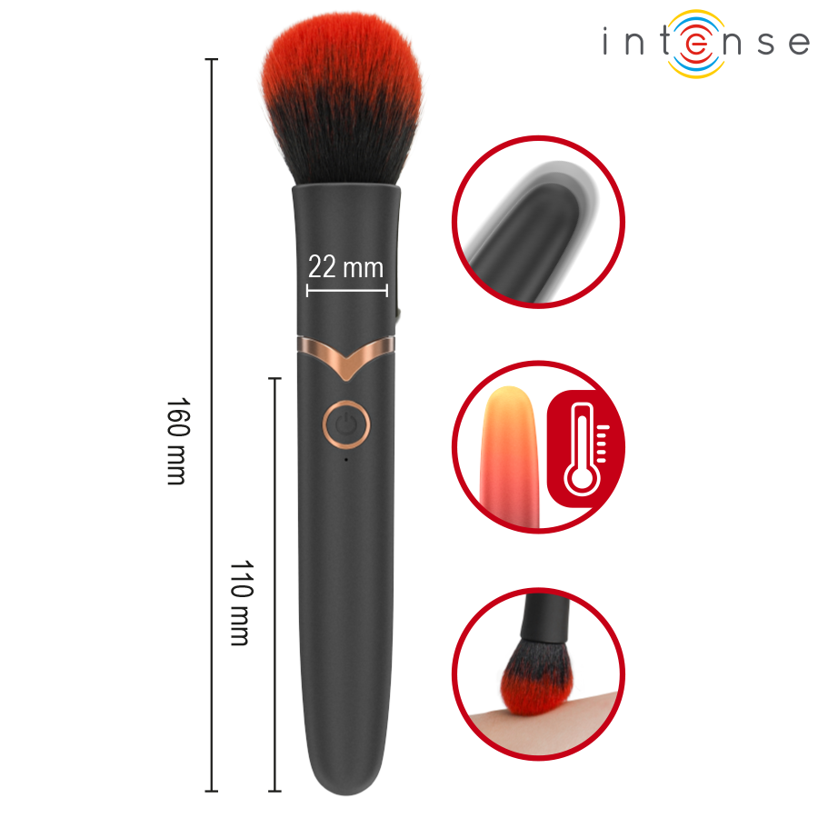 INTENSE - BROSSE VIBRANTE EMILIA 10 VIBRATIONS 16 CM - Image 4