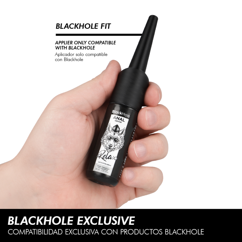 BLACK HOLE - APPLICATEUR DE LUBRIFIANT ANAL TAILLE S 30 ML - Image 4