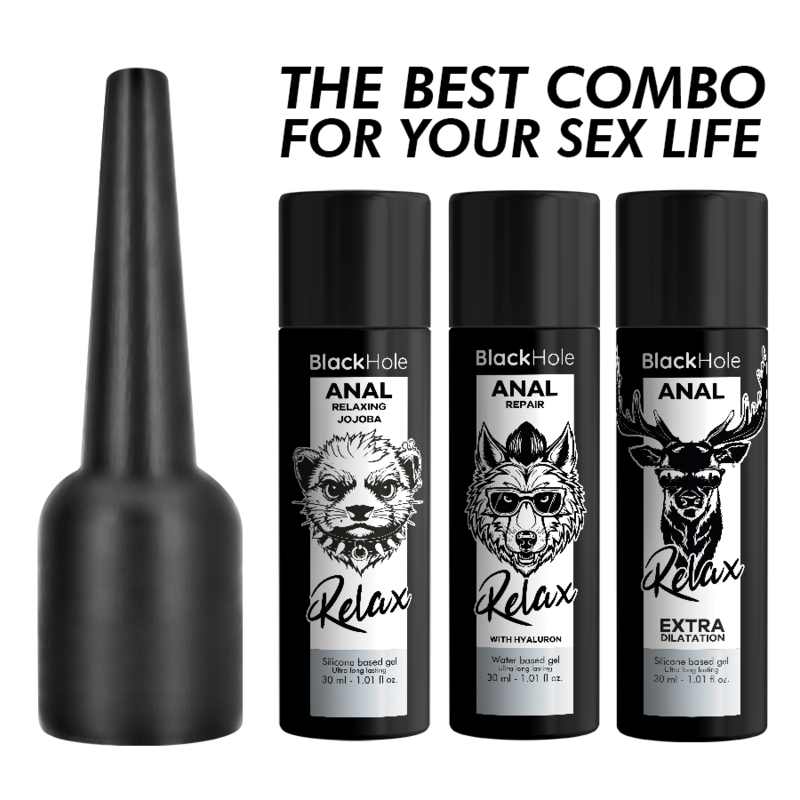 BLACK HOLE - APPLICATEUR DE LUBRIFIANT ANAL TAILLE S 30 ML - Image 8
